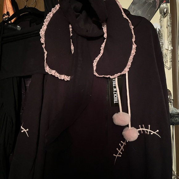 Dolls Kill trickz and treats Black and Pink dead bunny Onesie - Picture 5 of 5